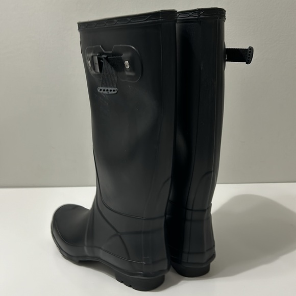 Hunter Field Huntress Rubber Women's Tall Boots Size 7M/8F EUC - Picture 4 of 9